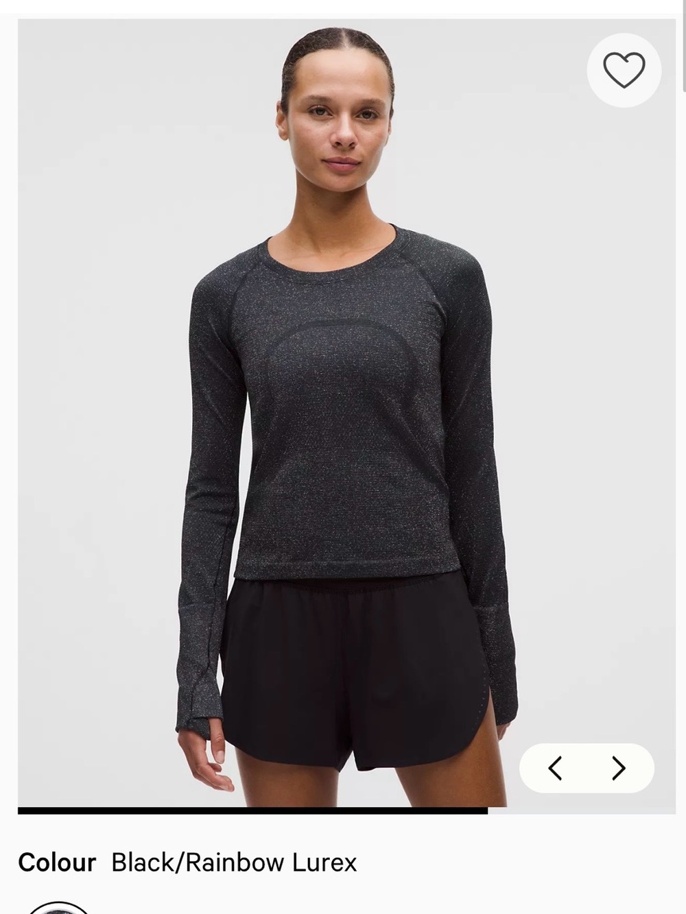 lululemon swiftly tech long sleeve shirt 2.0 waist length